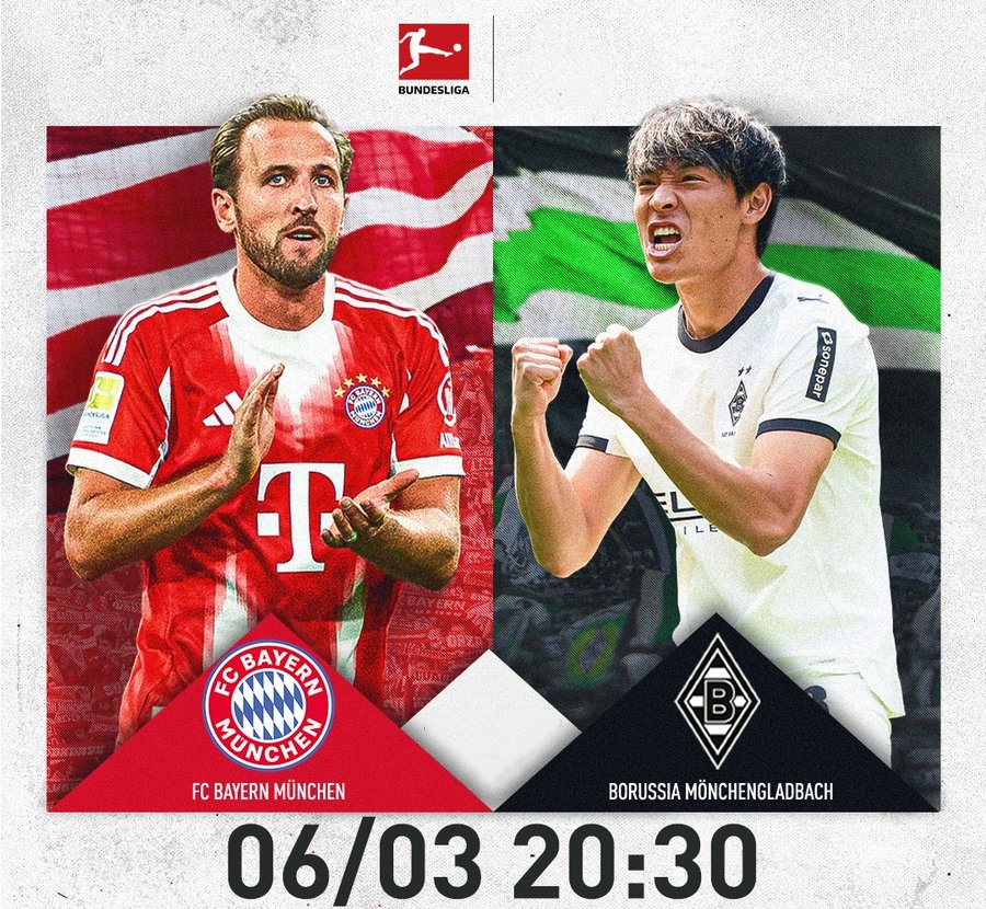 拜仁VS门兴：欧冠赛前拜仁场均德甲净胜3球，本场3-0起步？