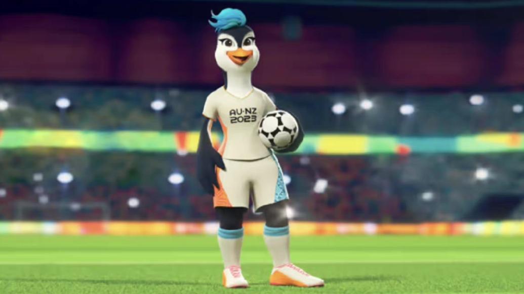 女足世界杯吉祥物 形象基础来自于小蓝企鹅