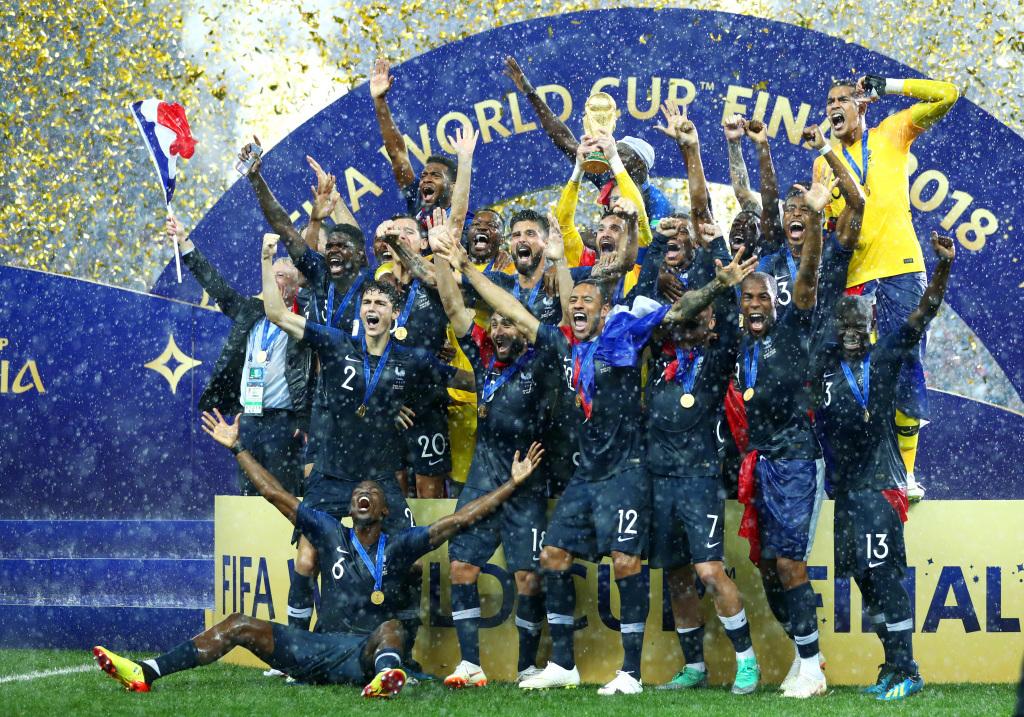 上届世界杯冠军是谁？2018俄罗斯世界杯法国夺冠