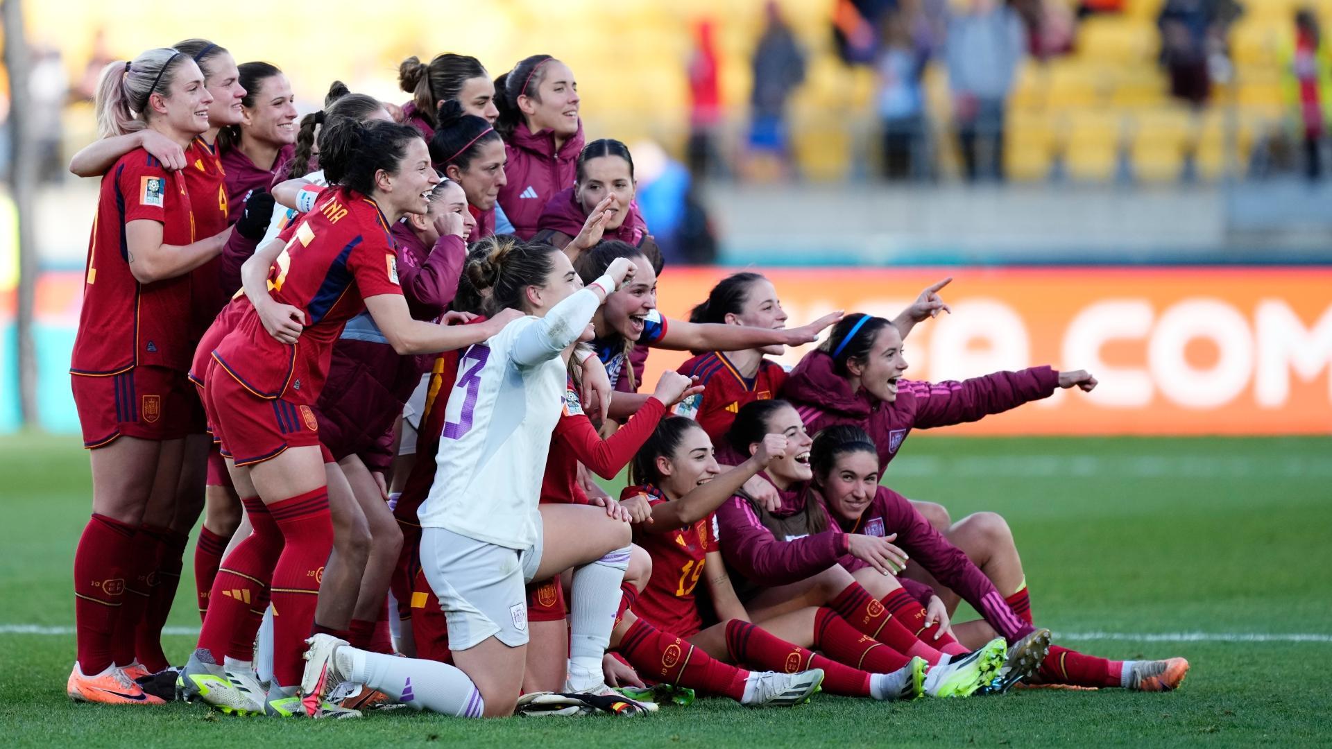 西班牙女足世界排第几 高居世界第6位