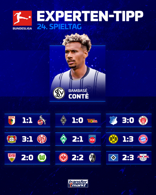 德转预测：奥格堡1-1科隆，药厂3-1美因茨，多特1-3拜仁