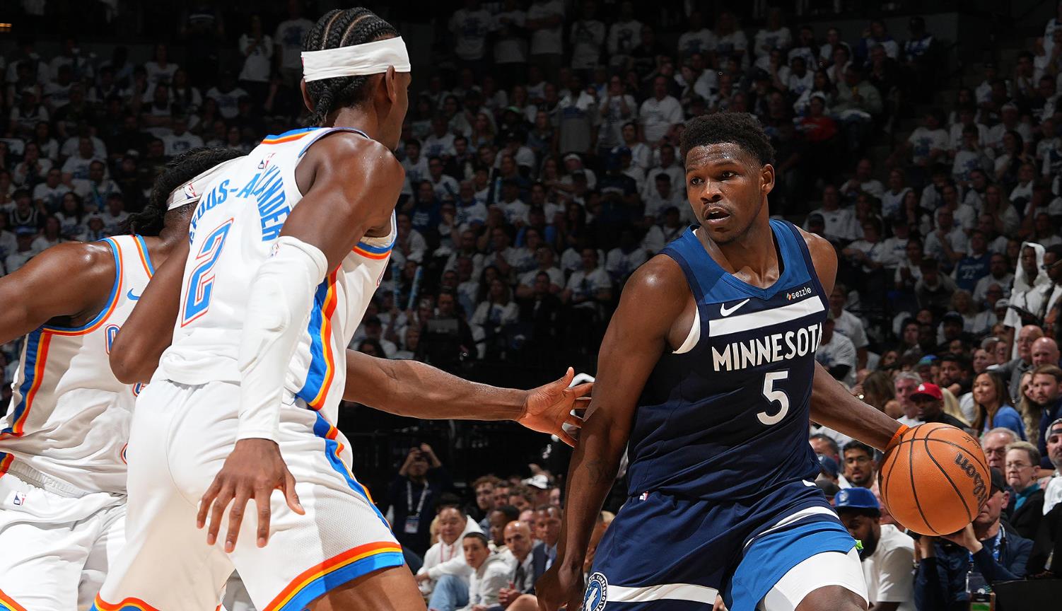 NBA西部决赛G5森林狼vs雷霆前瞻 小香农因伤暂列出战成疑