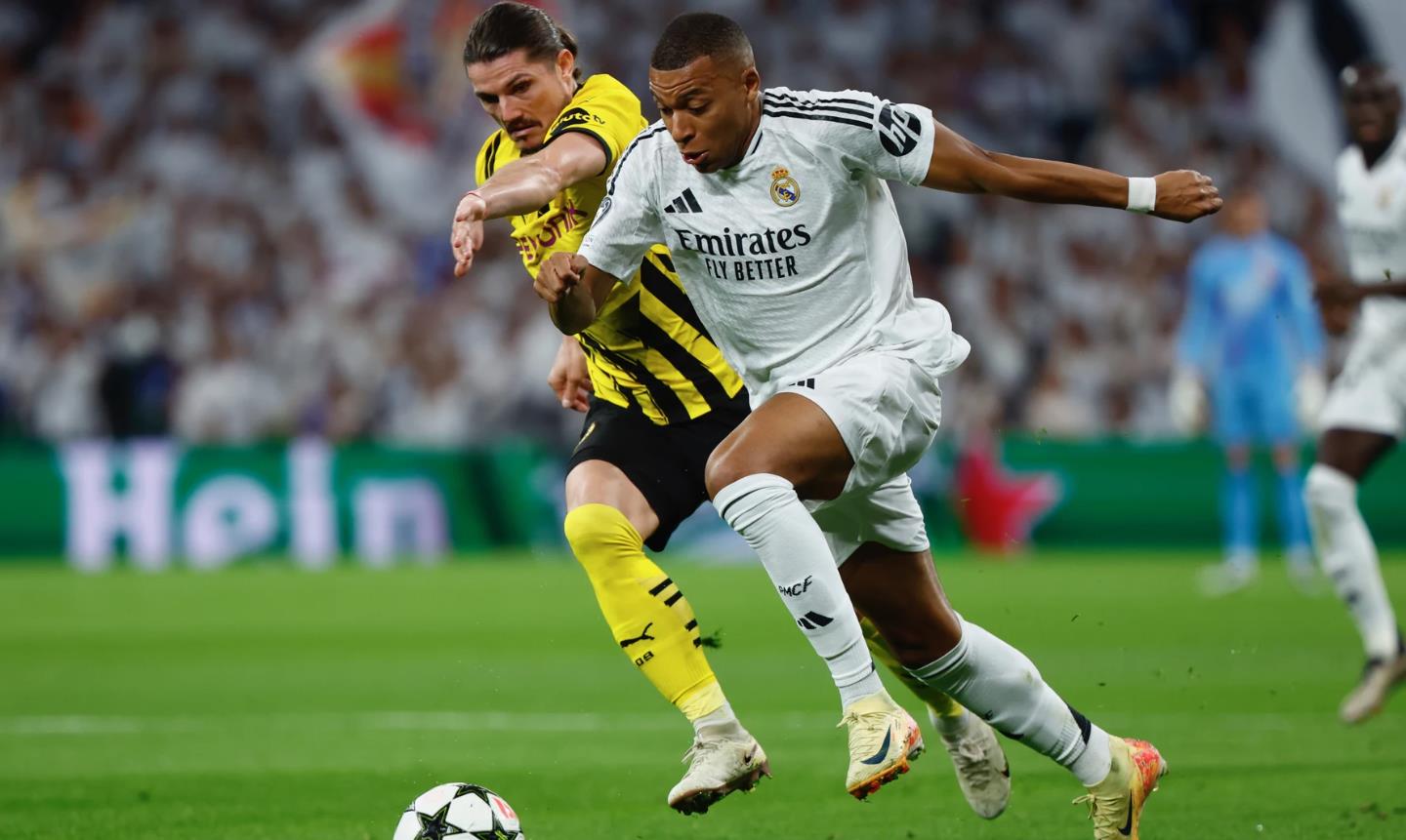 皇家马德里VS多特蒙德预测分析 姆巴佩有望提上首发