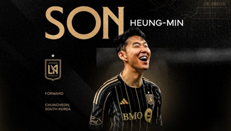 孙兴慜加盟洛杉矶FC 转会费为2000万镑