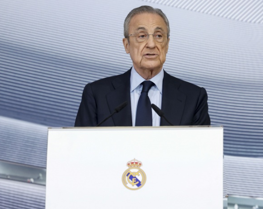 记者：弗洛伦蒂诺已决定明年卸任皇马主席