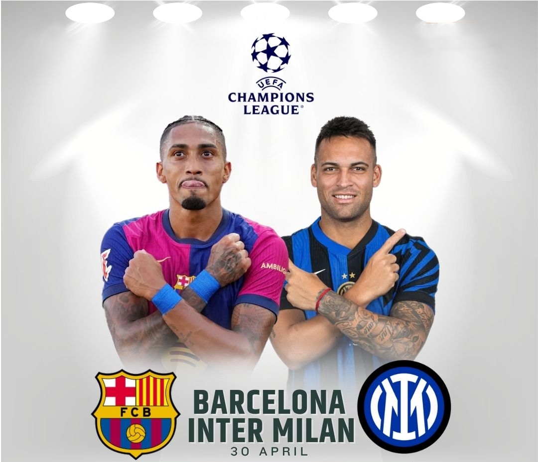 巴萨VS国米：还有联赛要分神的国米，或许很难在欧冠全身而退了