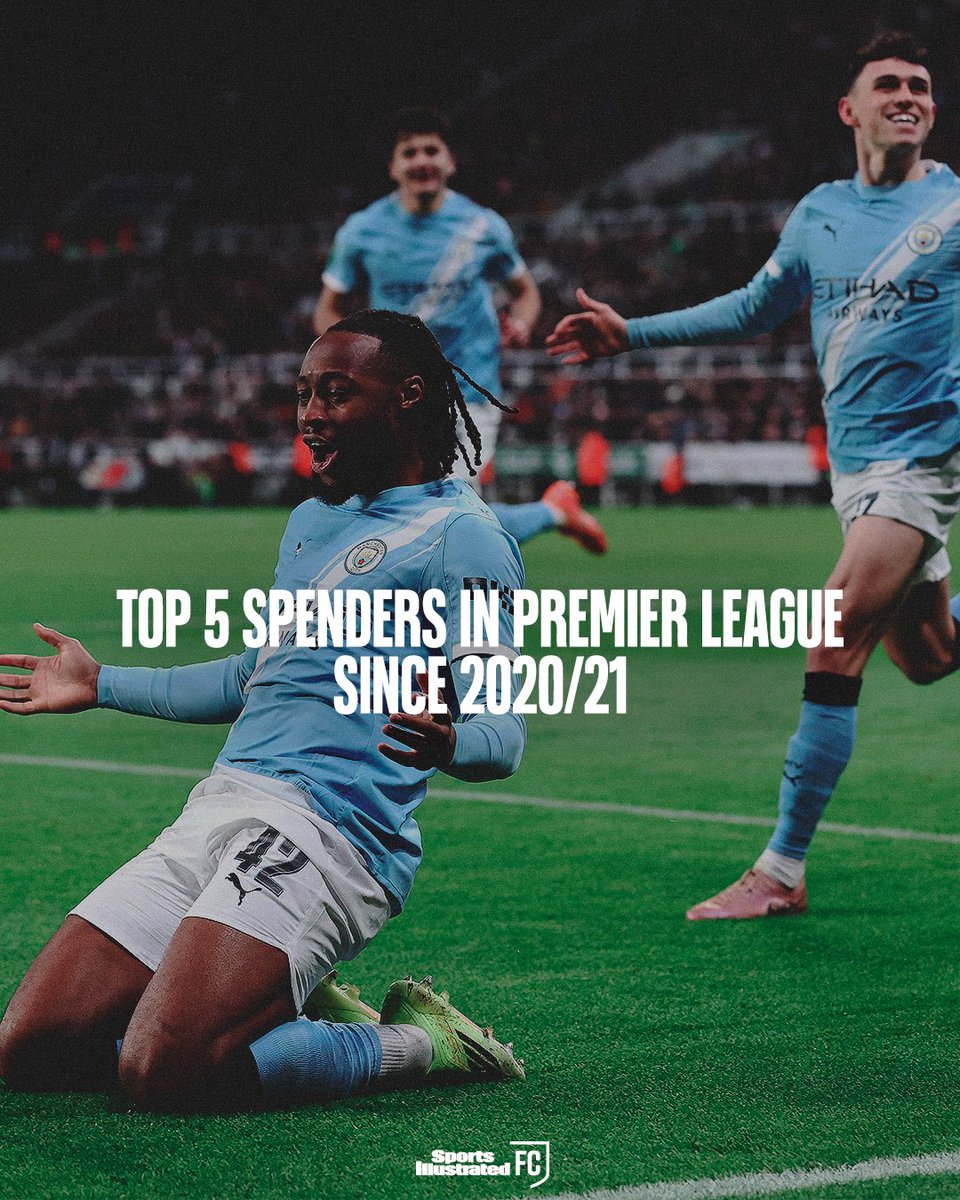 20/21赛季至今，英超球队引援排名：切尔西花费高达21亿欧