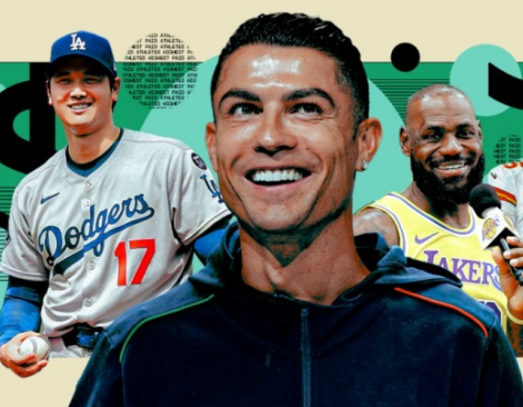 2025收入最高运动员：C罗2.6亿刀居首，梅西1.3亿第3