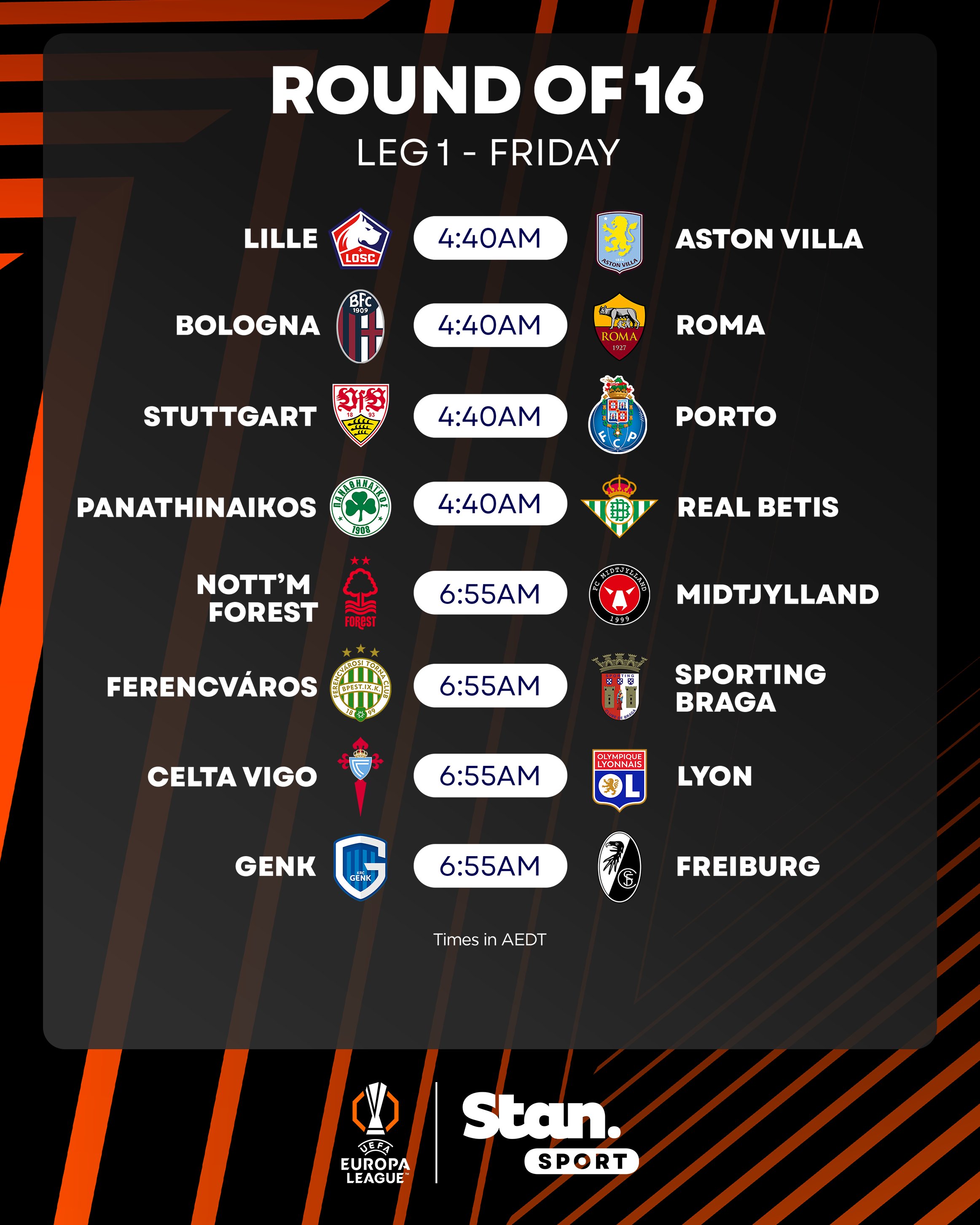 SportsMole预测：里尔1-1维拉，水晶宫1-0拉纳卡