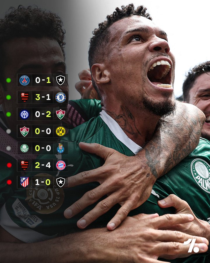 巴西球队在本届世俱杯赛场，7次面对欧洲球队成绩为3胜2平2负