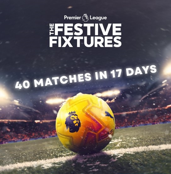 圣诞魔鬼赛程再度来临--英超将在17天之内进行40场联赛对话