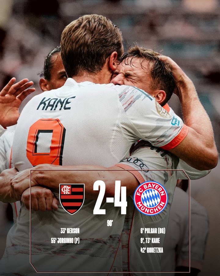 世俱杯1/8决赛：巴黎拜仁各进4球晋级，双方会师1/4决赛