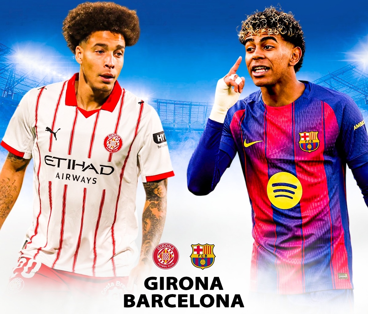 西甲比分预测：赫罗纳vs巴萨、1-2/1-3/1-4