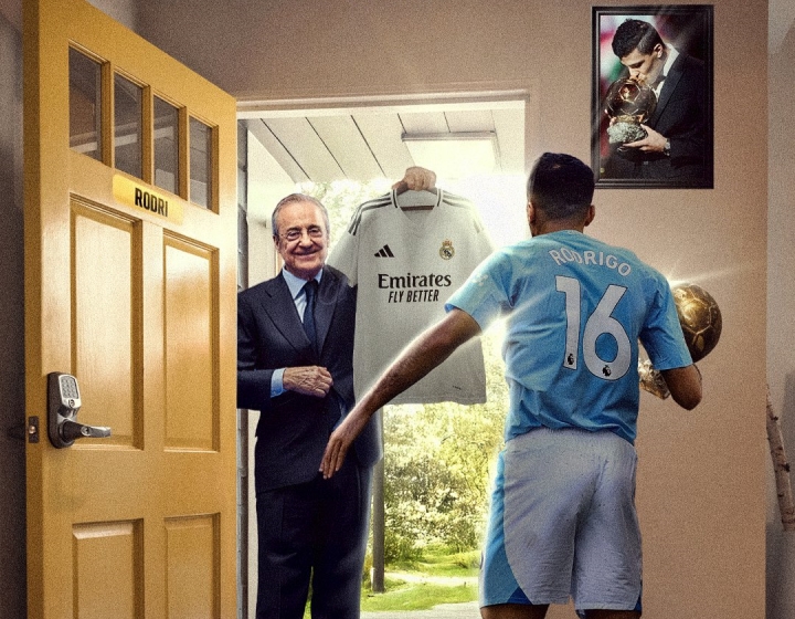 不怕重蹈覆辙？赛尔电台：皇马有意在明夏1亿欧求购罗德里