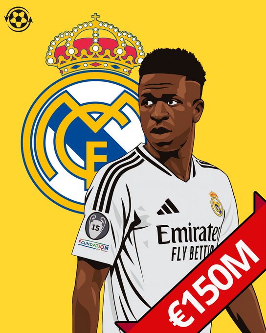 标价1.5亿欧元，惹怒了皇马的维尼修斯或已被明码标价可出售