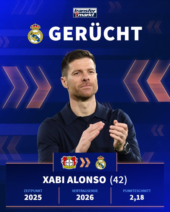 终于还是换代了!西媒:阿隆索将率领皇马出战世俱杯