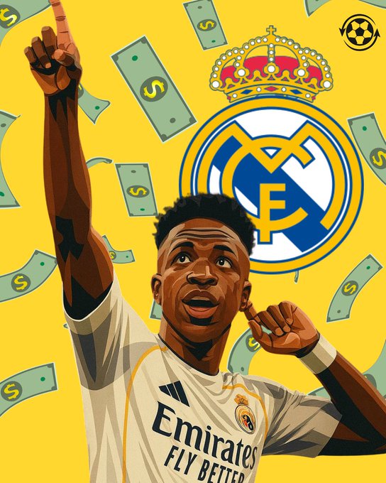 续约要价周薪38万英镑，维尼修斯到底在皇马值不值这个价？