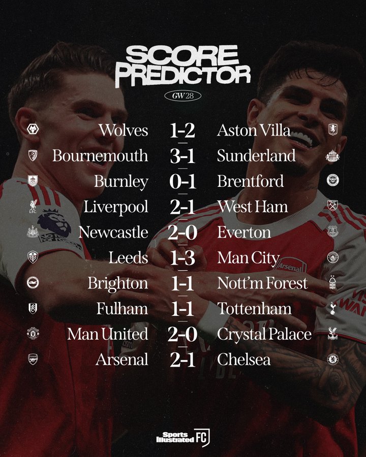 体育画报预测英超：利物浦2-1西汉姆，曼联2-0水晶宫