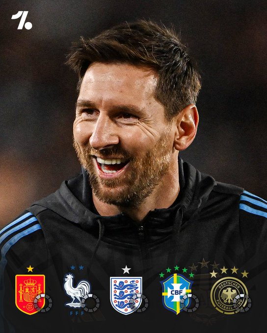 梅西预测世界杯6支可能夺冠球队：欧洲4强+南美双雄，无葡萄牙