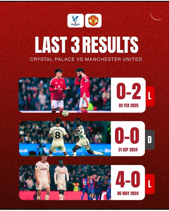 水晶宫VS曼联：水晶宫主场连续12场不败，曼联能否创造奇迹？