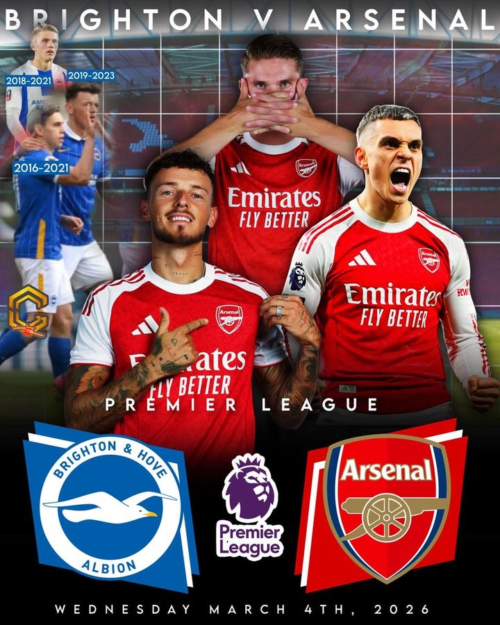 布莱顿VS阿森纳：枪手有望取胜，但预计过程并不会非常轻松