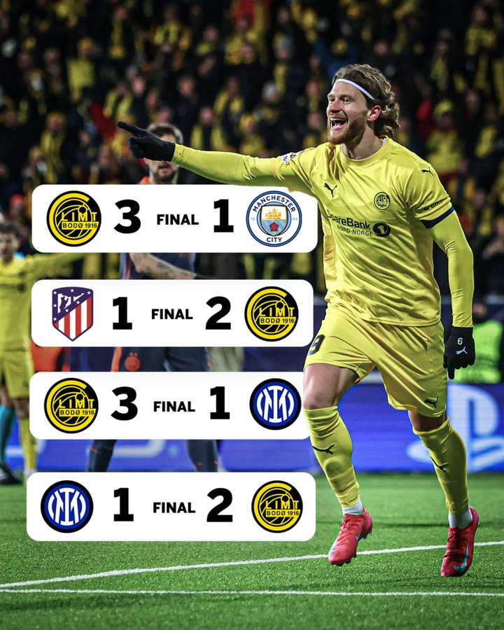 彻底杀疯了！博德闪耀欧冠4连胜，连克曼城、马竞并双杀国米