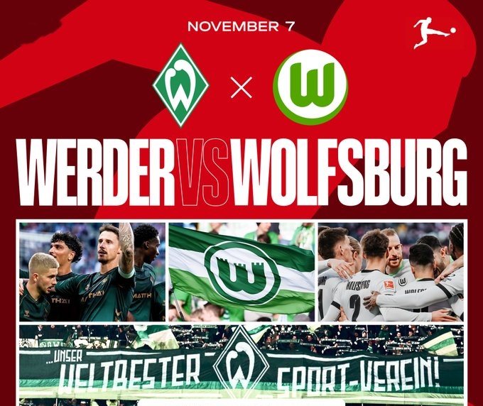 SportsMole预测:不莱梅2-0狼堡,巴黎2-2雷恩