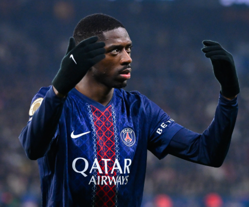 队报：登贝莱有望在对阵切尔西的比赛中重回巴黎首发