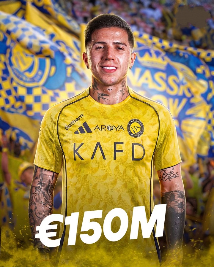 西媒:为引进恩佐,利雅得胜利愿开出1.5亿欧元的转会费!