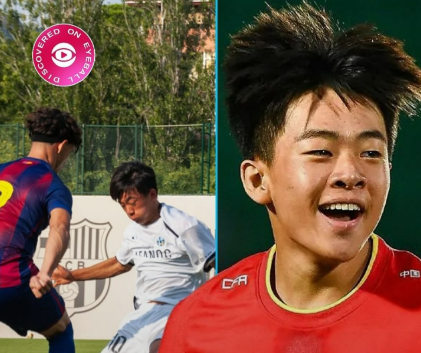 国外博主关注16岁邝兆镭：千万别小瞧中国足球，它正在崛起