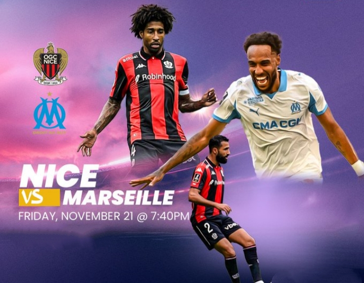 Whoscored预测：尼斯1-2马赛，巴伦西亚2-1莱万特