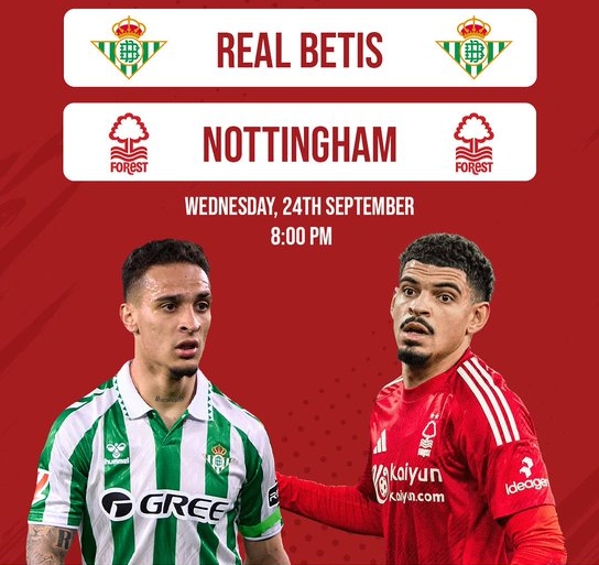 SportsMole预测：贝蒂斯1-1森林，布拉加2-2费耶