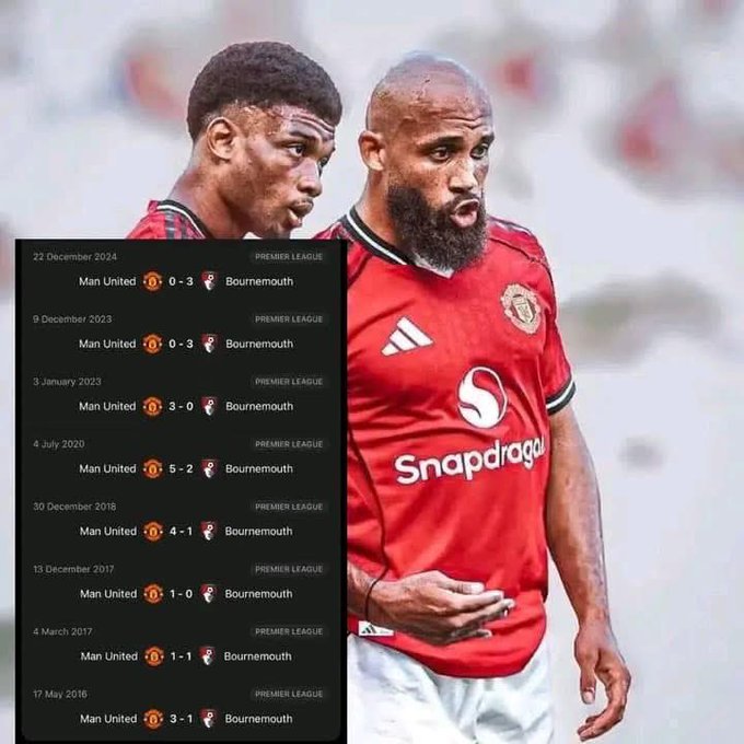 曼联VS伯恩茅斯：两年半都没赢过对手的红魔，本场该反击了吧