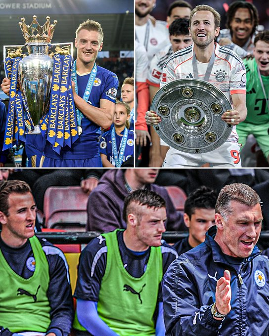 ESPN回顾瓦尔迪&凯恩：莱斯特做过队友，但却在不同联赛夺冠