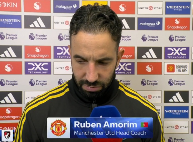 阿莫林:非常失望,创造这么多机会比分本应完全不同