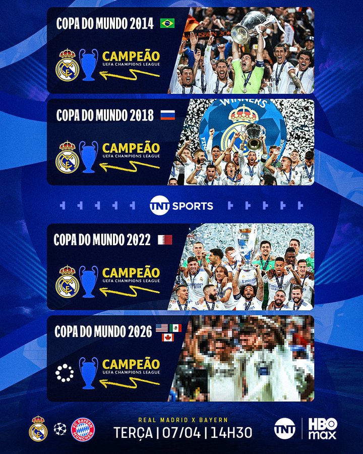 拜仁没戏了!从98年至今的7个世界杯年,皇马获得其中5座冠军