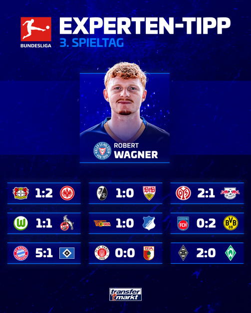 德转预测德甲：拜仁5-1汉堡，海登0-2多特，狼堡1-1科隆