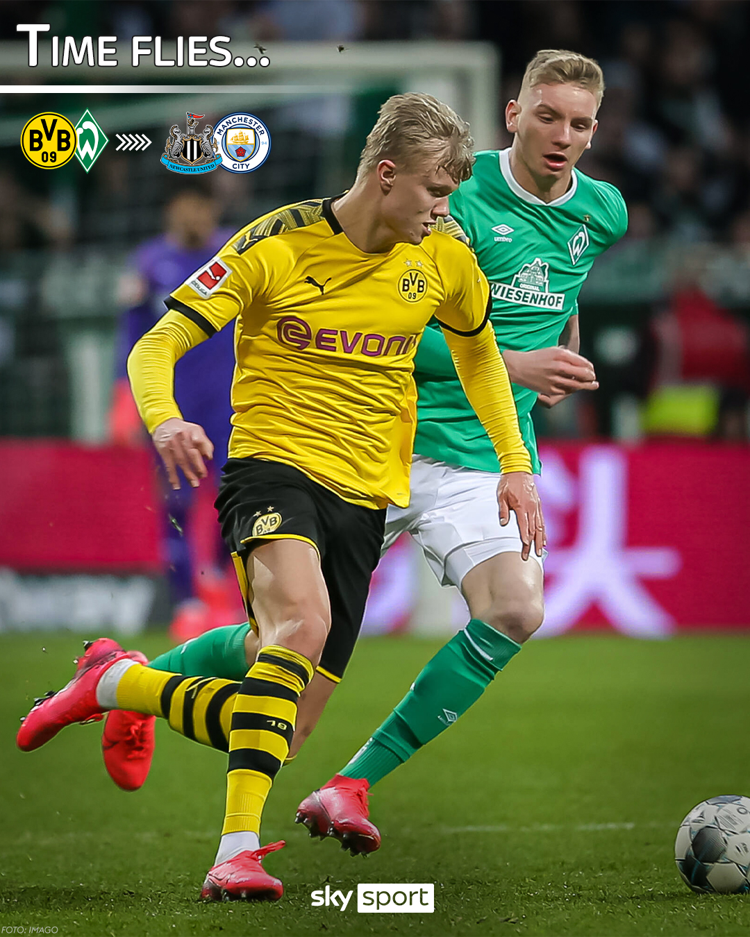 天体回顾沃尔特马德&哈兰德：从德甲到英超，或许未来的一生之敌