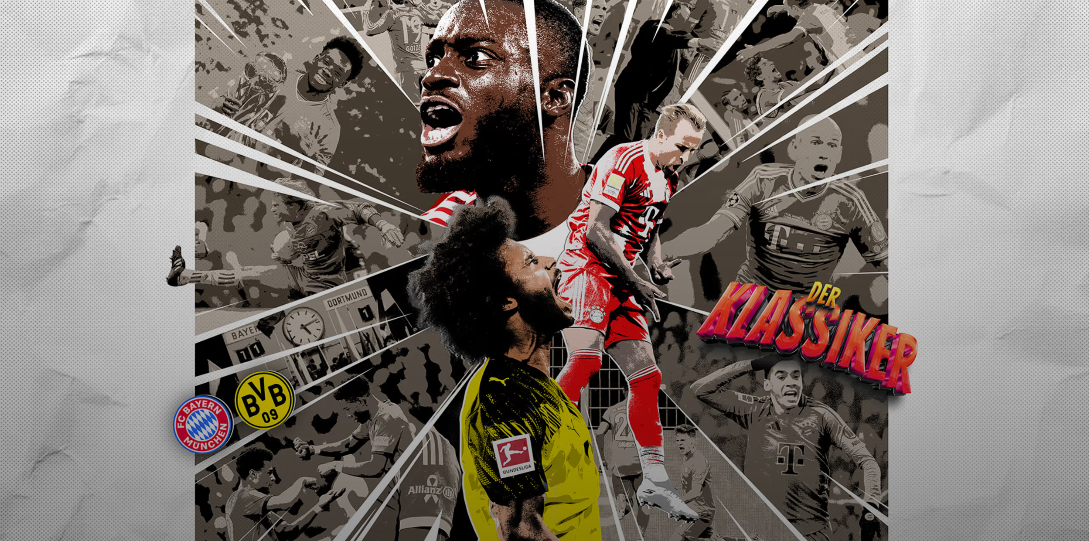 德国国家德比：拜仁vs多特蒙德，全胜之师与不败之师的榜首大战