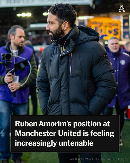 红魔又要换帅了？TA：阿莫林的帅位，正在变得愈发岌岌可危