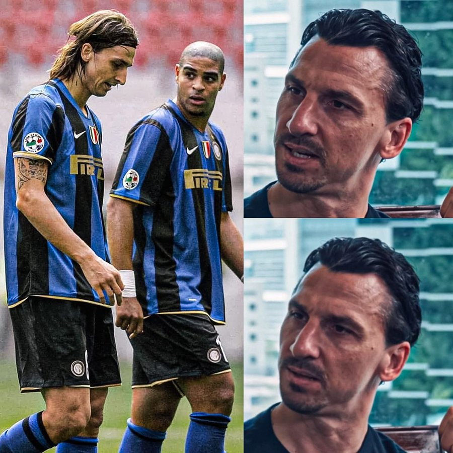 伊布回忆阿德里亚诺：他是我梦寐以求的队友，但很遗憾他滑落很快