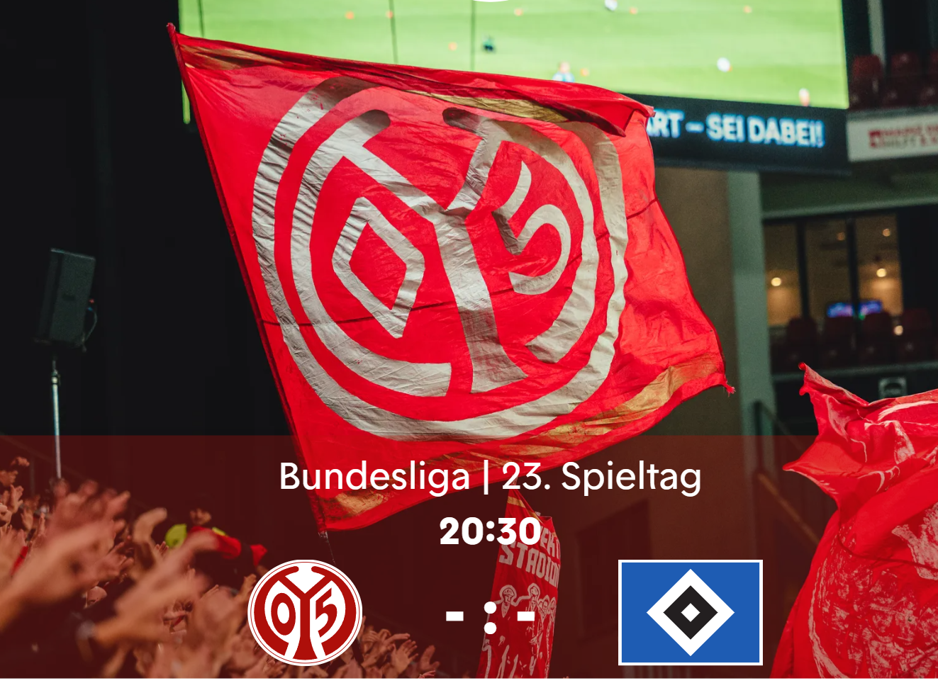 德甲前瞻:美因茨VS汉堡,主场龙与不败客的博弈