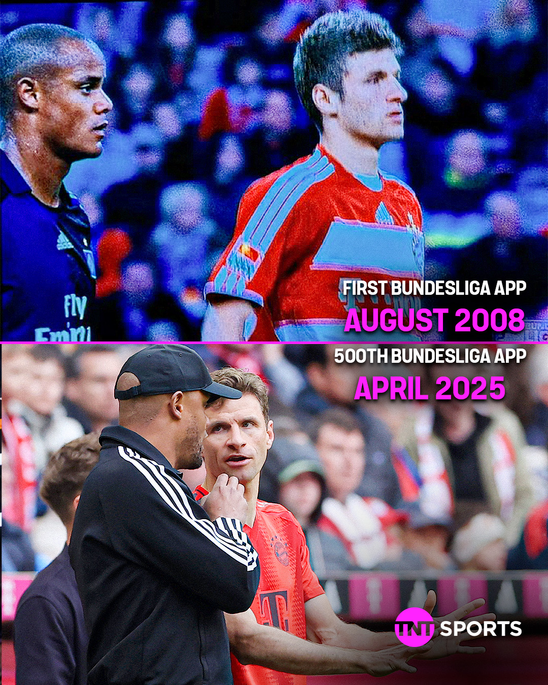 缘分满满！穆勒的首场和第500场德甲，孔帕尼均为参与者