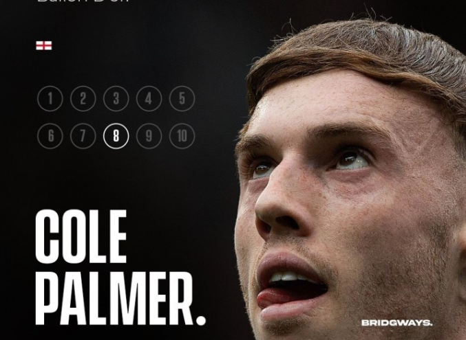 帕尔默成为自内马尔以来，首位没踢欧冠仍闯入金球前十的球员