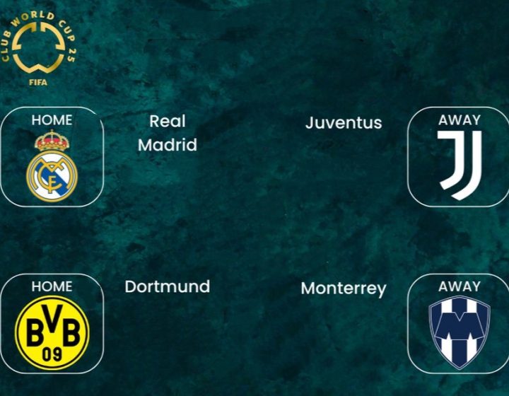 Whoscored预测：皇马3-1尤文，多特2-1蒙特雷