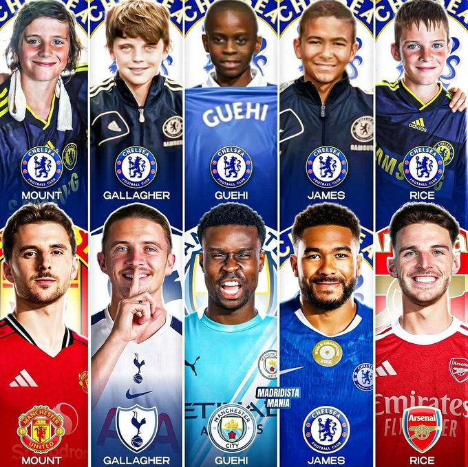 英超豪门青训实力对比，切尔西若说第二无人敢说第一了