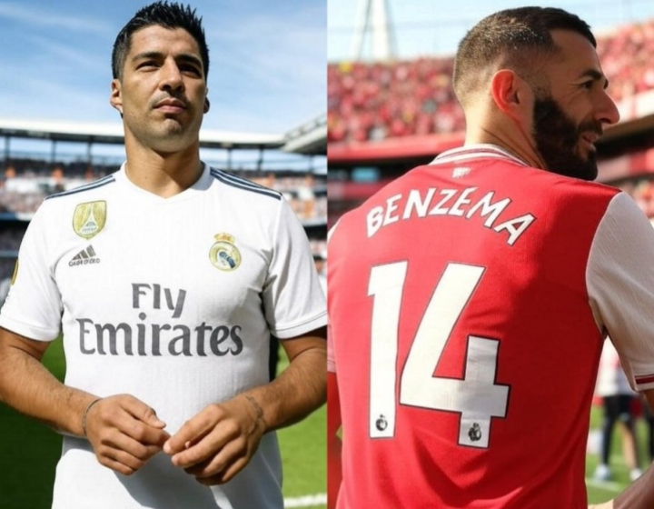 足坛往事回顾之,2014年苏亚雷斯差点加盟皇马而本泽马去枪手