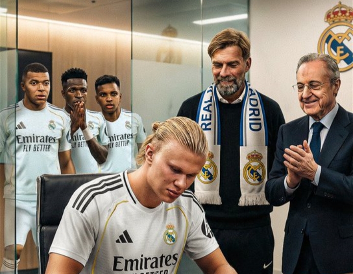 不仅想要克洛普还想要哈兰德的皇马,这前场怕不是要爆炸了吧?!