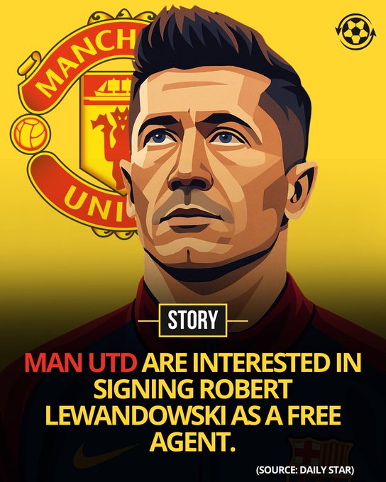 年龄虽大，但实力确实强！英媒：明夏曼联有意引进自由身的莱万