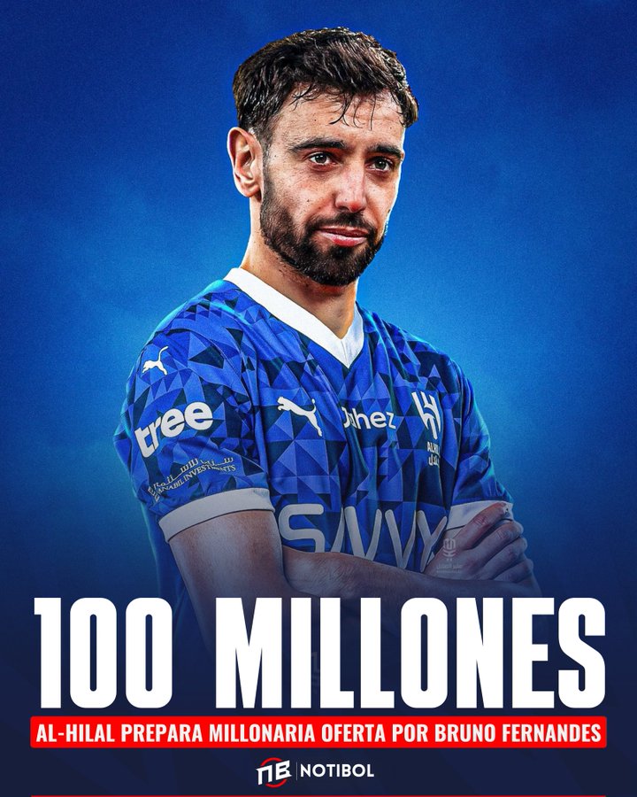 离开或许不是坏事！BBC：B费或将加盟新月，转会费接近1亿镑